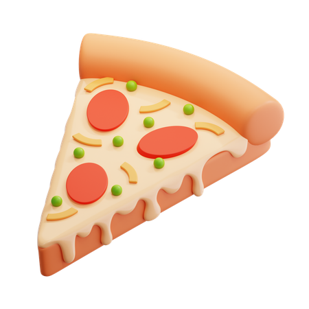 Pizza Slice  3D Icon