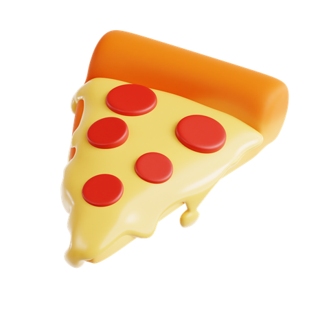 Pizza Slice  3D Icon