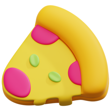 Pizza Slice  3D Icon