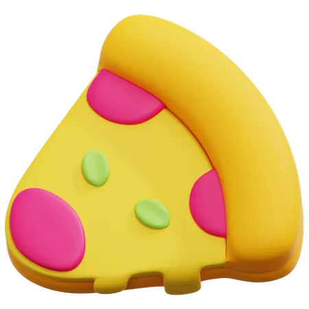 Pizza Slice  3D Icon