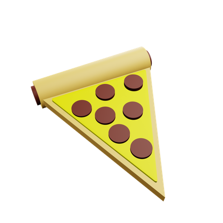 Pizza Slice  3D Icon