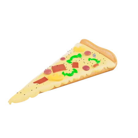 Pizza Slice  3D Icon