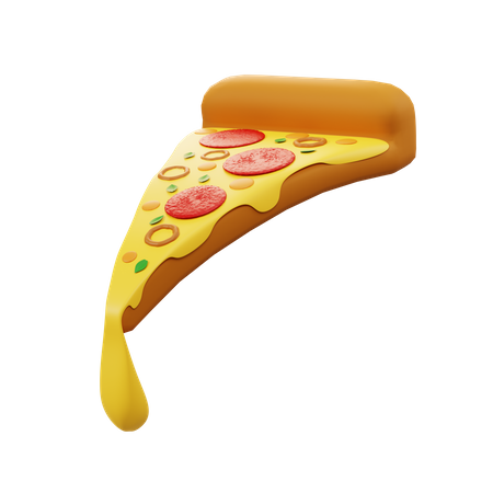 Pizza Slice  3D Icon