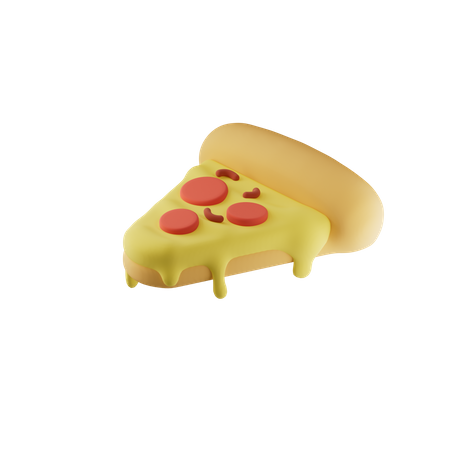 Pizza Slice  3D Icon