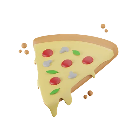 Pizza Slice  3D Icon