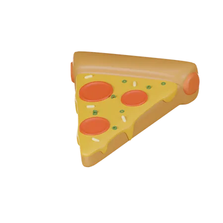 Pizza Slice  3D Icon