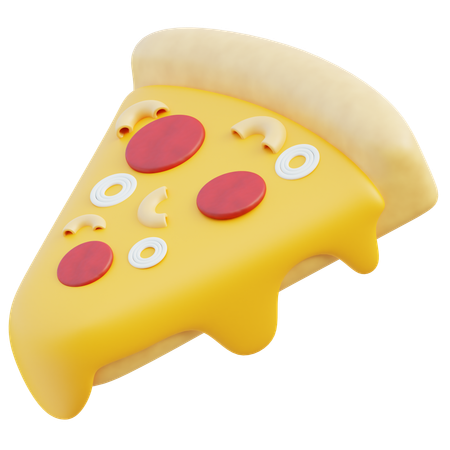 Pizza Slice  3D Icon