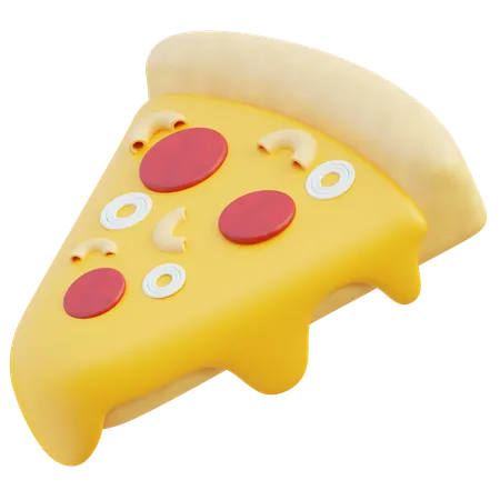 Pizza Slice  3D Icon