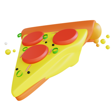 Pizza Slice  3D Icon