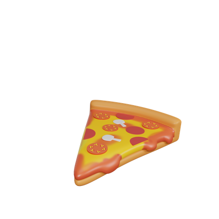 Pizza Slice  3D Icon