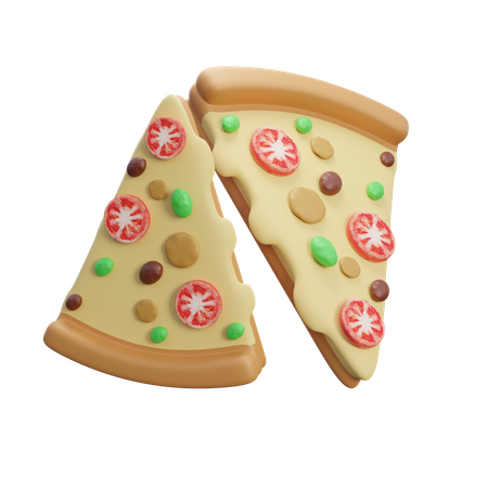 Pizza Slice  3D Icon