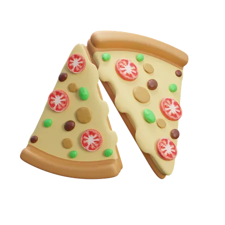 Pizza Slice  3D Icon