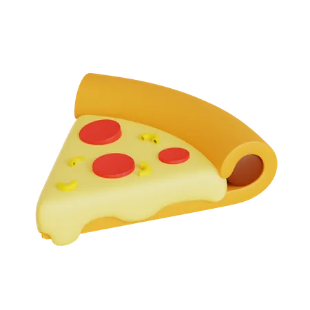 Pizza Slice  3D Icon