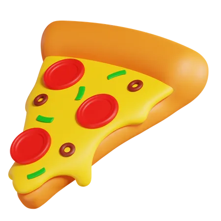 Pizza Slice  3D Icon