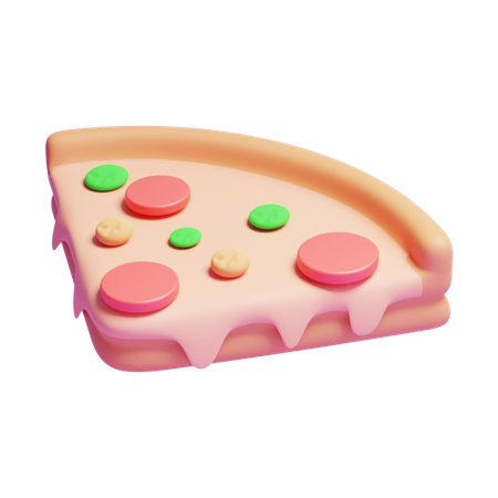 Pizza Slice  3D Icon