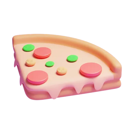 Pizza Slice  3D Icon