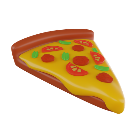 Pizza Slice  3D Icon