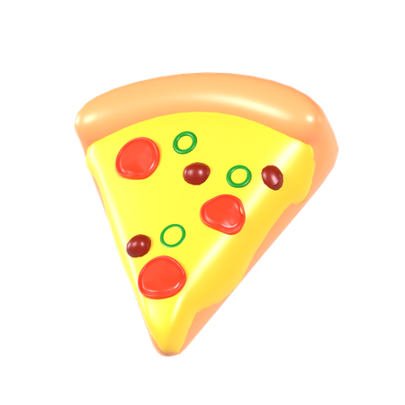 Pizza Slice  3D Icon