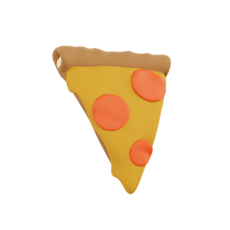 Pizza Slice  3D Icon