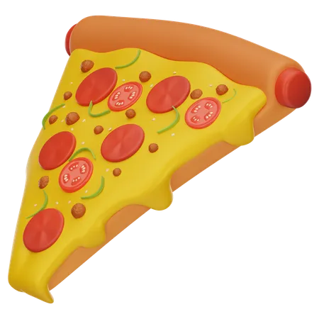 Pizza Slice  3D Icon