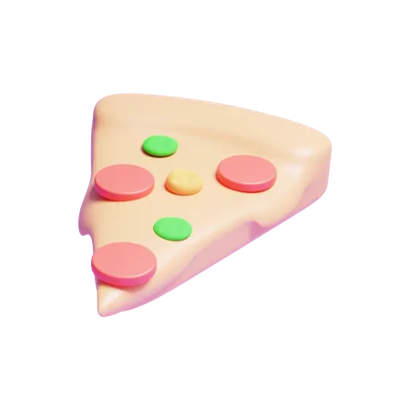 Pizza Slice  3D Icon