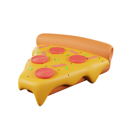 Pizza Slice  3D Icon