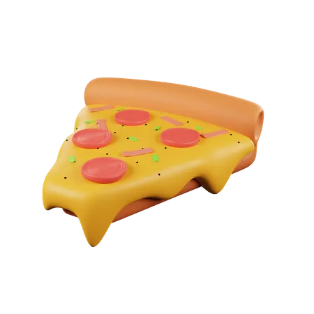 Pizza Slice  3D Icon