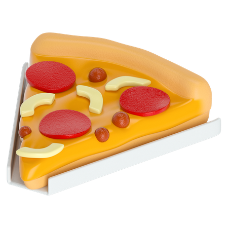 Pizza Slice  3D Icon