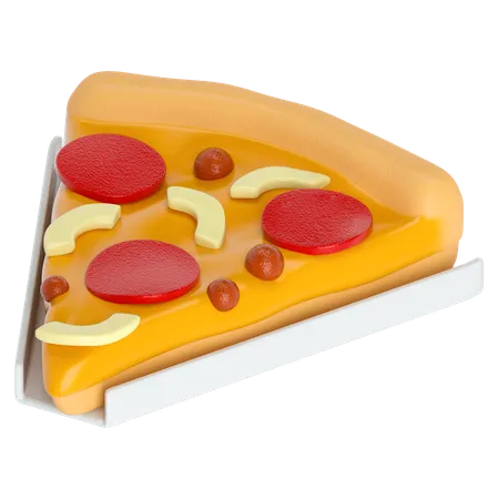 Pizza Slice  3D Icon