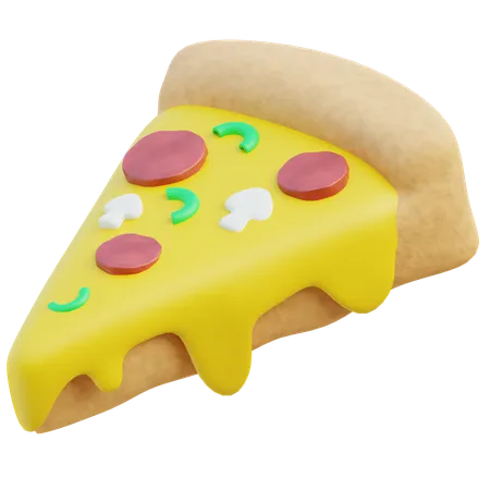 Pizza Slice  3D Icon