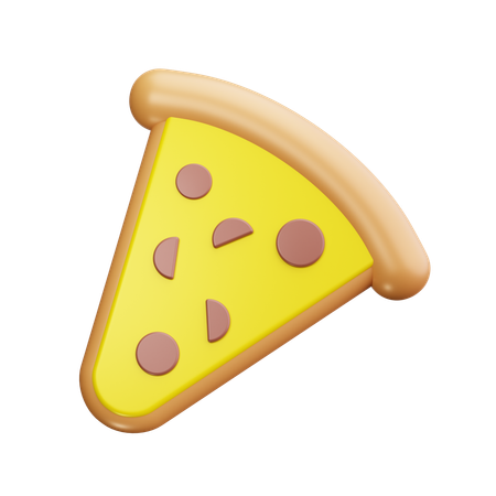 Pizza Slice  3D Icon