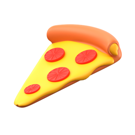 Pizza Slice  3D Icon