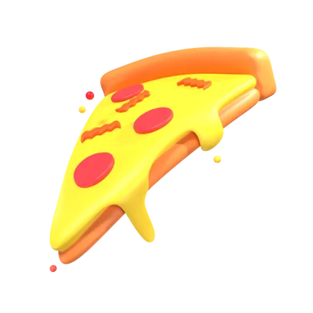 Pizza Slice  3D Icon