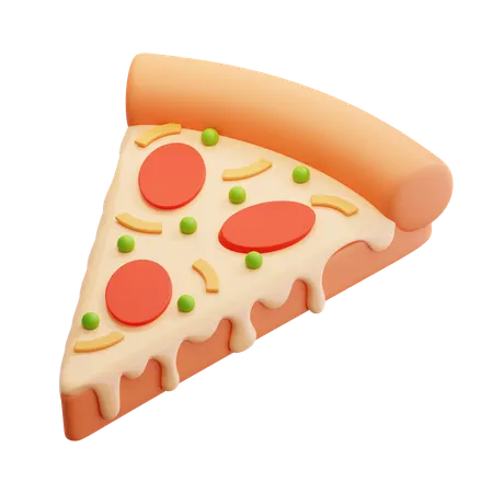 Pizza Slice  3D Icon