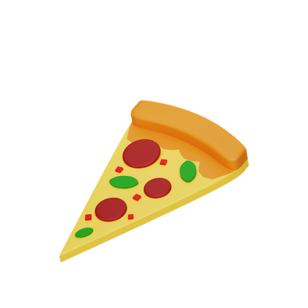 Pizza Slice  3D Icon