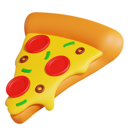 Pizza Slice  3D Icon