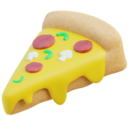 Pizza Slice  3D Icon