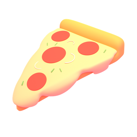 Pizza Slice 3D Icon