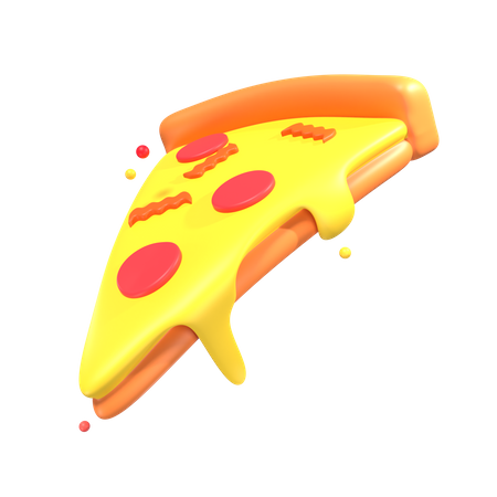 Pizza Slice 3D Icon