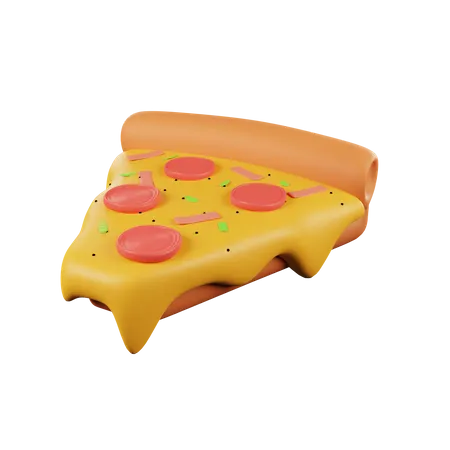 ピザのスライス  3D Icon
