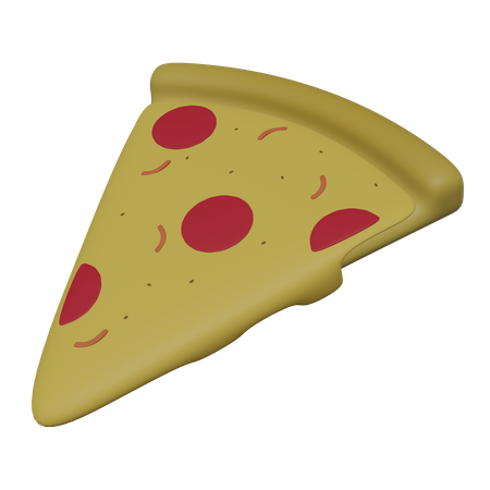 Pizza Slice  3D Icon