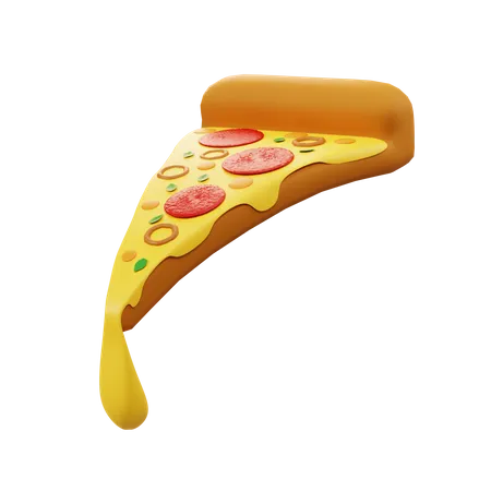 Pizza 3 D Illustration 3D Icon