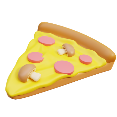 Pizza Slice  3D Icon