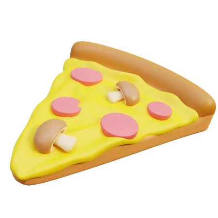 Pizza Slice  3D Icon