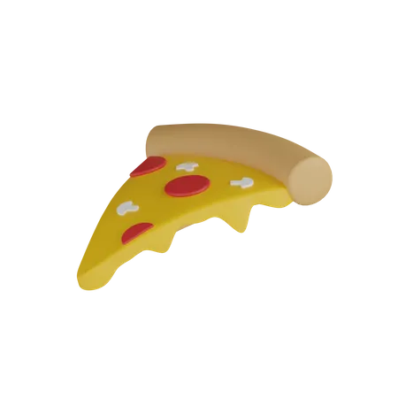 Tranche de pizza  3D Icon