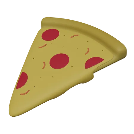 Tranche de pizza  3D Icon