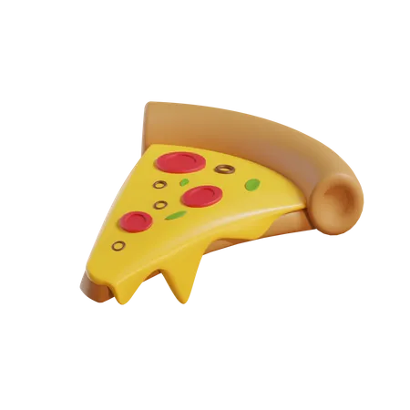 Tranche de pizza  3D Icon