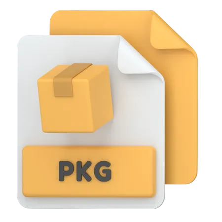 PKG  3D Icon