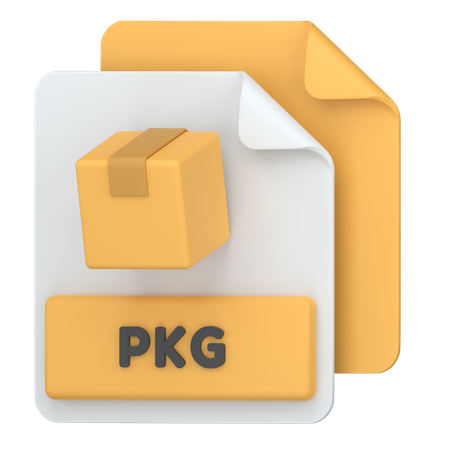 PKG  3D Icon