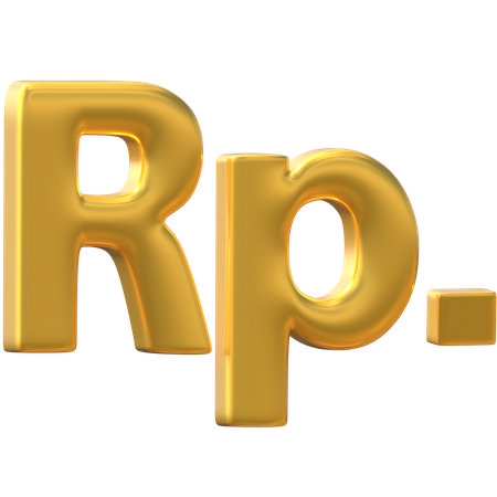 Pkr 파키스탄 루피  3D Icon